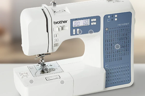 Brother FS100WT maquina coser quilting y patchwork