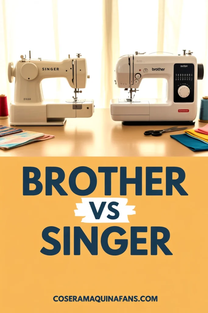 BROTHER VS SINGER COMPARATIVA