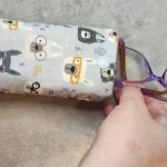 como hacer una funda de gafas facil