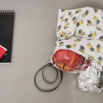 bolsa de tela para merienda