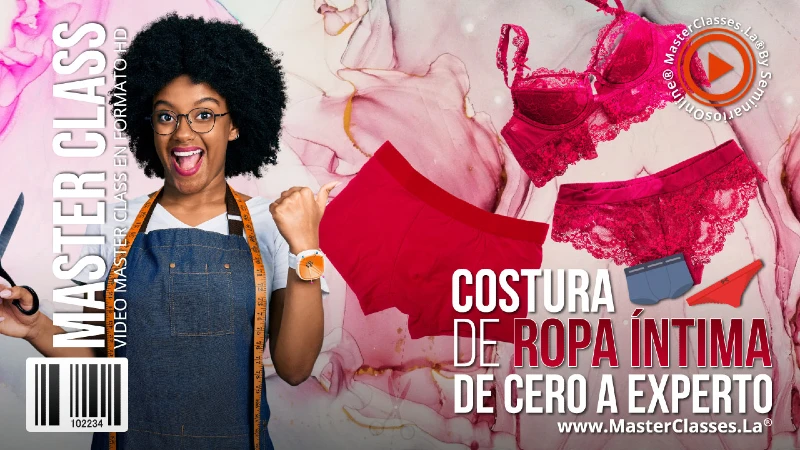 costura de ropa intima de cero a experto