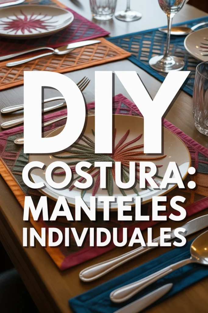 manteles individuales diy