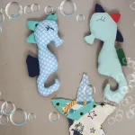 COMO HACER CABALLITO DE MAR DE TELA