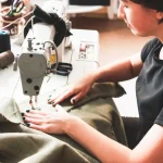 maquina de coser triple arrastre