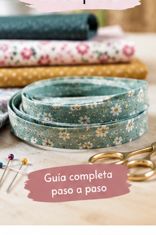 materiales necesarios para coser un bies
