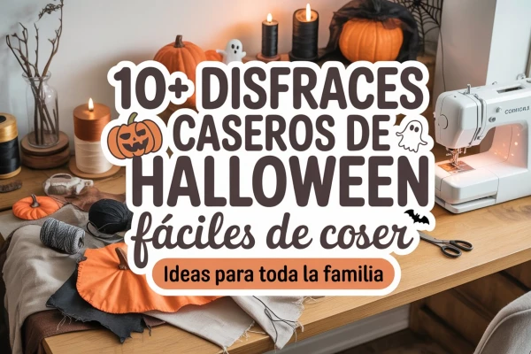 disfraces sencillos para coser a maquina