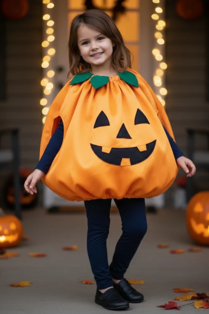 disfraz calabaza infantil DIY