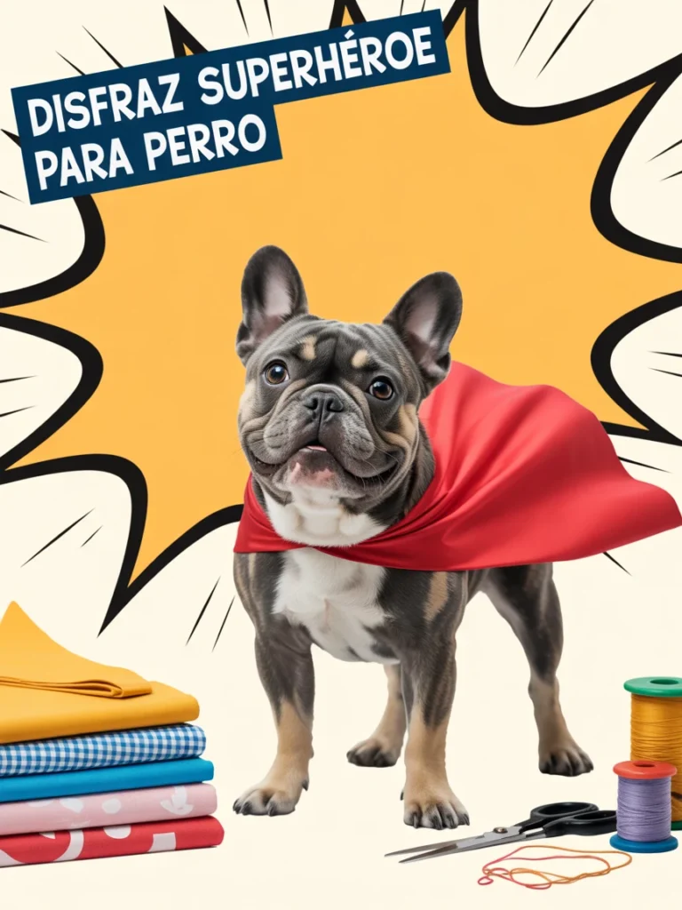 disfraz superheroe para perro