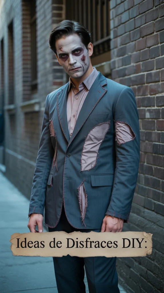 ideas disfraces zombie elegante