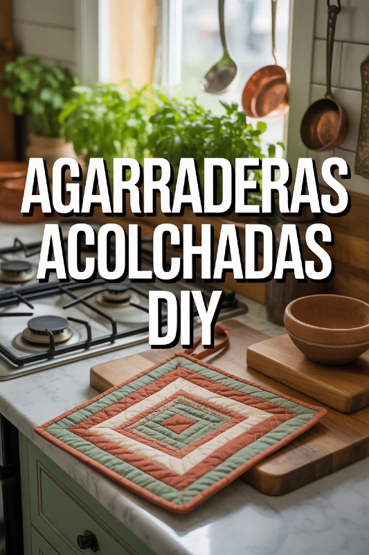 agarraderas acolchadas diy