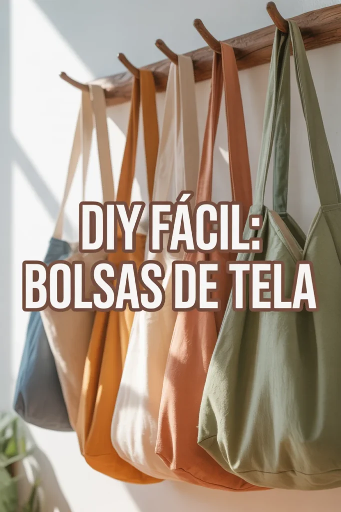 bolsas de tela diy