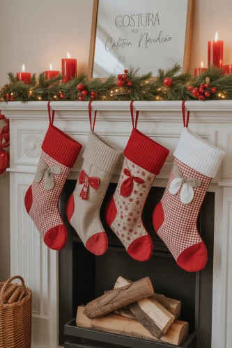 calcetin navideño costura creativa