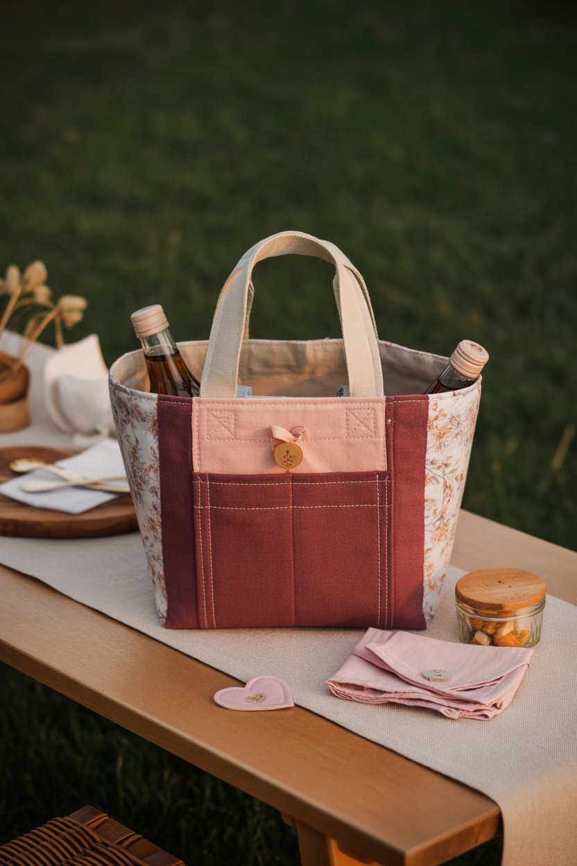 Bolsa de tela para cita nocturna