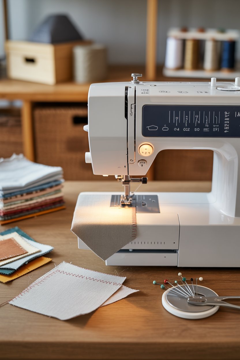 Tipos de puntadas disponibles