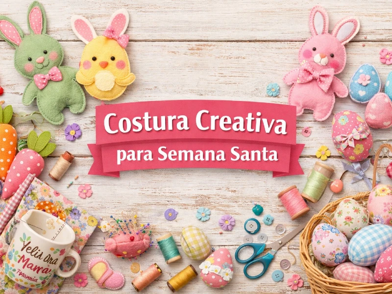 costura creativa diy pascua