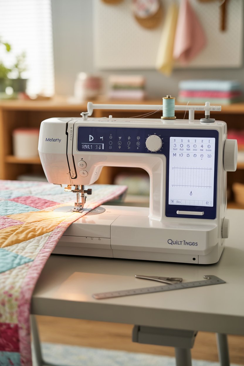 Máquina de coser computarizada para quilting