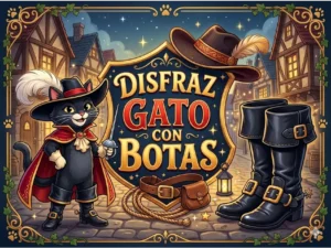 disfraz gato con botas