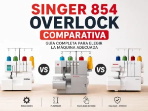 comparativa singer overlock maquina remalladora