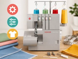 cuando usar la remalladora overlock singer