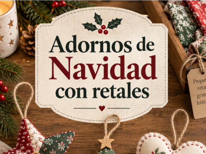 adornos navidad de tela