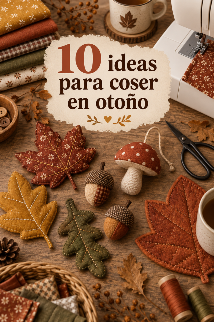 ideas de costura creativa otoño